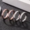 Rings Dy Twisted Twocolor Cross Ring Women Fashion Platinum Plated Black Thai Silver Jewelry Hypoallergenic Hig