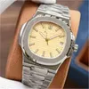 Superclone 3K 5711 8 mm CAL324C Luksusowe zegarki dla mężczyzn Pate Philipp Watch The najbardziej luksusowe żółte lustro męskie zegarek mechaniczny na rękę EJI4