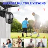 IP Cameras 5MP Solar Surveillance Rechargeable 4G WIFI PTZ Video Outdoor Waterproof Security Cams PIR Color Night 221117