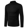 Maglioni da uomo Maglione di cashmere caldo da uomo collo mezzo alto pullover da uomo slim fit classico maglieria di lana pull maschile