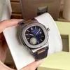 Top Superclone 3K 5711 Custom cal324c Wristwatches Men Watch Automatic Mechanical Sapphire Relógios 1pdi M0BO