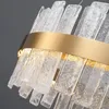 Люстры Современная золотая хрустальная люстра для гостиной столовая спальня светодиодная лампа для освещения в помещении