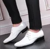 Dress Shoes Fashion Men Classic Patent Leather Wedding Men's Casual Business Large Size