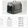 Cat Carriers Dog Carrier Bag Pet Car Travel Crates Vehicle Folding Soft Bed Collapsible Kennel House Portable