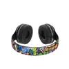 Беспроводные наушники для головного повязки Bluetooth DR46 MP3 MP4 стерео наушники шумоподавляясь по поводу повязки на голову комиксы модные дети дети