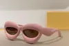 Moda 3D Białe szary okulary przeciwsłoneczne Sunglass Men Kobiety Letnie okulary przeciwsłoneczne odcienie okulary UV400 z pudełkiem