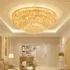 Plafondlampen phube verlichting imperium goud kristallicht luxe K9 zilveren lampgluster