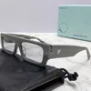 Mode Off White Sonnenbrille Designer Männer FF OW40008U Herren Damen Klassische Platte Einteiliger Rahmen Outdoor 264