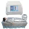 3 في 1 آلة التخسيس Pressotherapy الصرف اللمفاوي التدفئة الأشعة تحت الحمراء ، محفز العضلات منخفضة التردد EMS بطانية الساونا microcurrent machine224