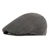 Berets Men Bert Protect Ear Progare Props تحافظ