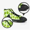 Gai Erkekler Özel Ayakkabı Tasarımcı Tuval Kadın Spor Ayakkabıları El Boyalı Renkli Moda Orta Eğitmen