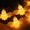 Stringhe 1,5 m 10 LED Stringa luminosa Decorazione di Halloween Luci fantasma horror Incandescente Puntelli per feste Forniture per l'illuminazione