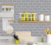 Duvar Çıkartmaları Su Geçirmez Mutfak Backsplash Fayans 25mm Kalınlık Vinil Kağıt Peel ve Sopa Ev Dekorasyonu 221116