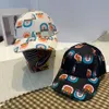 Mode -Ballkappen voller Muster Designer Sommerkappe farbenfrohe Hüte für Mann Frau