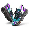 Scarpe sportive da uomo personalizzate elastiche comode da corsa in tessuto leggero traspirante b21 scarpe da ginnastica da ginnastica taglia 38-46