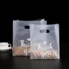 Thank You Plastic Gift Bag Bread Storage Shopping-Bag with Handle Party Wedding Plastic-Candy Cake Wrapping Bags SN234