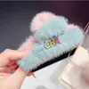 Multicolor Letter Plush Claw Clamps Women Special Letters Hair Claws Gift For Love Girlfriend Fashion Hair Accessories