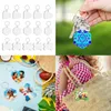 Keychains Pack Of 15pcs Sublimation Blank Set - DIY MDF Kit Bag Ornament Tag Hanging Pendant Different Shape Dropship