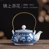 Théières Kawaii chinois mignon théière cuisine créative Premium porcelaine thé bouilloire conteneur Matcha Theepot infuseur Ed50cf