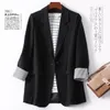 Women's Suits Ladies Blazer Elegant Business Top Spring Autumn Office Korean Casual Jacket Women's 2022