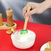 Christmas Silicone Spatula Handeld Handled Baking Baking Bolo Ferramentas De Cartoon Papai Noel Snowman Bump Manteiga Esp￡tulas Utens￭lios de Cozinha