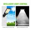 Trädgårdsdekorationer LED Solar Street Lights Outdoor 117COB 8 Pack Lamp med 3 Light Mode Waterproof Motion Sensor Security Lighting för 221116