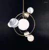 Lampes suspendues Nordic Modern Minimalist Style Warm Bedroom Star Chandelier Creative Children's Room Living Corridor Porch Clothing Store