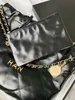 22 new products luxury trash Shopping bag fashion Womens mens designer purses classic gold chain small handbag tote Genuine Leather Crossbody Shoulder clutch bags