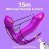 Nxy Vibromasseurs Télécommande sans fil g Spot Clit Sucker Stimulateur de clitoris Couples Gode Culotte Sex Toys Boutique pour femmes adultes 18 220420