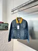 Duyou Mens Jackets V-formad Trucker Jacket i Union Wash Denim Classic Washed Shirts High-End Fashion for Men Women Coat Tops 851091