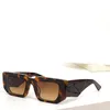 Nouvelles lunettes de soleil de mode pour hommes et femmes SPR11ZSS couleur bonbon carré UV400 lunettes de soleil de protection contre les radiations
