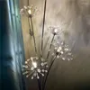 Floor Lamps Nordic Dandelion Lamp Room Decor Lights LED Crystal Light Living Tall For Home Bedroom Indoor Lighting