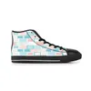 GAI GAI Mens Custom Shoes Designer Canvas Women Sneakers Hand Painted White Fashion Shoe Mid Trainer