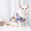 Costumi per gatti Abbigliamento per gatti Camicia hawaiana Primavera Estate Abbigliamento per animali domestici Articoli per abiti Cose Sfinti Giacche Sfinge Sfinge Gattini Chat