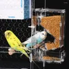 Bird Cages Transparent Plastic Cage Parrot Large Breeding Rectangle Houses Outdoor Jaula Pajaro Grande Birdcage DL60NL