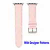 Lüks G Designer Watch Bands Straps Apple Watch Band 41mm 40mm 38mm PU deri vintage yedek kayış Iwatch SE Serisi için Klasik Toka 7/6/5/4/2/1