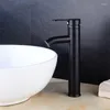 Rubinetti lavabo bagno Rubinetto cucina nero Lavabo e miscelatore freddo Maniglia singola MaBlack