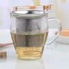 Herramientas de Infusión de té de malla de acero inoxidable, coladores de café reutilizables para el hogar, filtro suelto de especias de Metal, colador, filtros de especias a base de hierbas