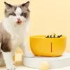 Dog Pet Drinker Cat Water Fountain Indoor Decor Waterfall Desktop Automatic Dispenser Feeder Bowl Little Bee Style