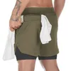 Herenshorts Zomer Heren Sport Grote maten Multi-pocket Sneldrogende ademende camouflagebroek Running Training Fitness