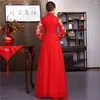 Ethnische Kleidung Shanghai Story Langarm Qipao Chinesische Hochzeit Phoenix Stickerei Cheongsam Traditionelles Kleid für Frauen