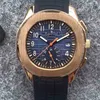 Guarda 5164a uomini meccanici automatici Superclone Gold Rose Gold Sapphire Aquanauts in acciaio inossidabile inossidabile Blu in gomma nera Blu Bla Nero Orologi sportivi NYDZ NYDZ