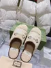 Australië Sandalen Wol Bont Kurk Dubbele Gesp Band Lange Pluche Winter Slides Furry Outdoor Heren Dames Leer Wol Met Doos NO430