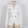 Damskie garnitury Blazers 2024 Autumn and Winter New Talle Slim Lady Sucible Modna wysokiej jakości klasyczny mały garnitur