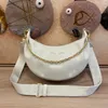 デザイナーの財布男女ハンドバッグ三日月形状の革のキャンバスラグジュアリーシングルショルダークラシックファッションサイズ27-16-7cm M59799