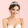 الزفاف الكلاسيكية الزفاف Tiaras و Crowns for Women Crystal Headpiece Fashion Hair Associory Prom Jewelry Party Gift