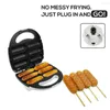 Bread Makers 220V Small Size Dog Roller Sausage Heating Machine Barbecue Home Kitchen Cake Maker