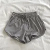 Kvinnors sömnkläder Kvinnor Summer Shorts Cotton Gaze Sleep Bottoms tunna löst passande pyjamasbyxor Hem Solid Yoga Sport