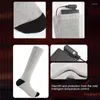 Skarpetki sportowe 2022 Elektryczne podgrzewane stóp bagażników cieplejsze USB ładowalne podgrzewanie stóp przeciwdolmowy sport zimowy