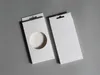 Custodia per telefono al dettaglio con design personalizzato universale per scatola di imballaggio serie iPhone Fori appesi Scatola di carta Kraft nera bianca con finestra in PVC A340